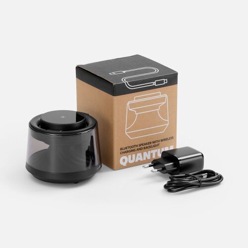 Bluetooth-колонка с подсветкой и беспроводной зарядкой Quantium, 5