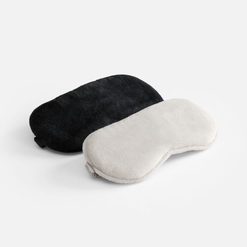 Двухстороняя маска для сна Veluto, черная 5