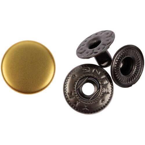 Кнопка Clavis, M, золотистая 2