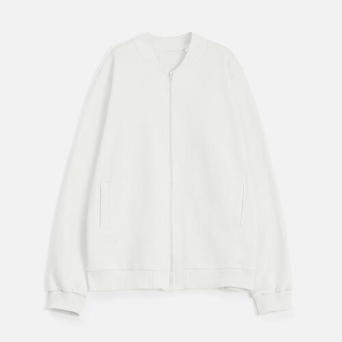 Бомбер унисекс Townie, молочно-белый, размер S 2