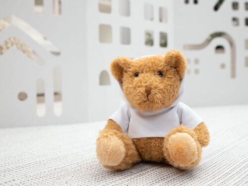 Мягкая игрушка «Мишка Cuddleton» в белом худи 5 Мягкая игрушка «Мишка Cuddleton» в белом худи 5
