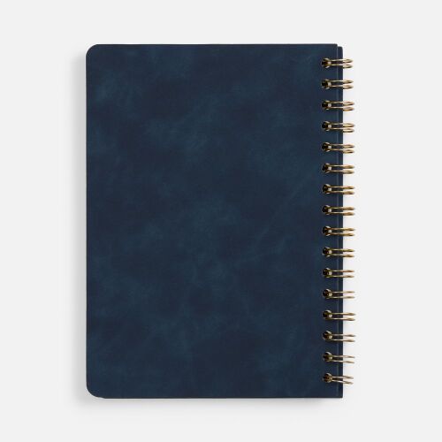 Ежедневник Spiral, недатированный, синий 2