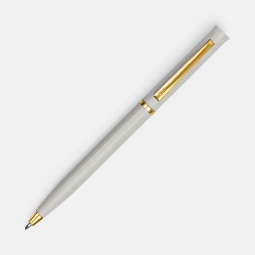 Ручка шариковая Euro Gold, серая 2 Ручка шариковая Euro Gold, серая 2