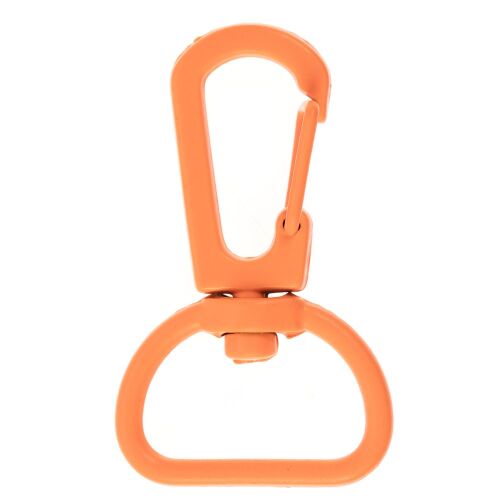 Застежка-карабин Snap Hook, M, оранжевый неон 1
