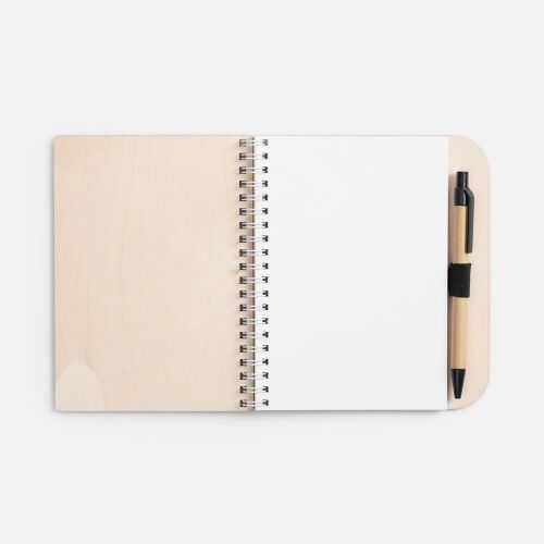 Блокнот на пружине Woodpad на заказ 5 Блокнот на пружине Woodpad на заказ 5
