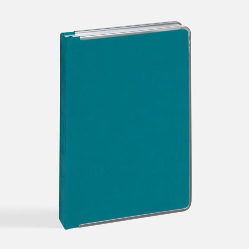 Ежедневник Metal Frame на заказ, датированный, бирюзовый 1