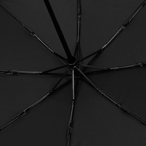 Зонт складной Smooth Move с плавным закрытием, черный 3