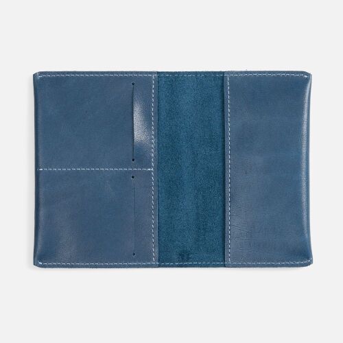 Обложка для паспорта Apache, ver.2, синяя 3