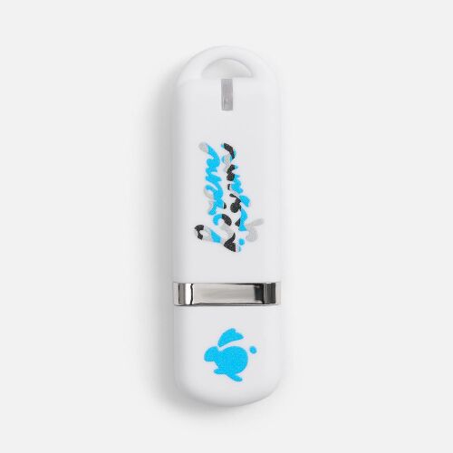 Флешка Memo, 8 Гб, белая 7