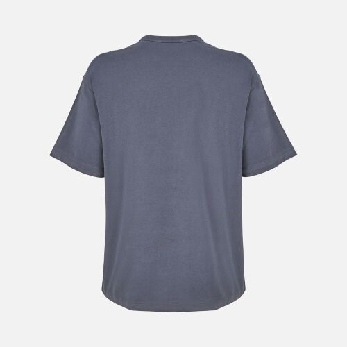 Футболка оверсайз мужская Boxy Men, темно-серая (графит), размер 2