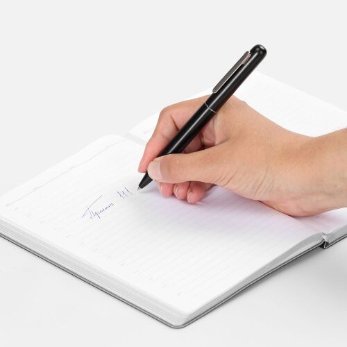 Ручка шариковая Scribo, черная 4