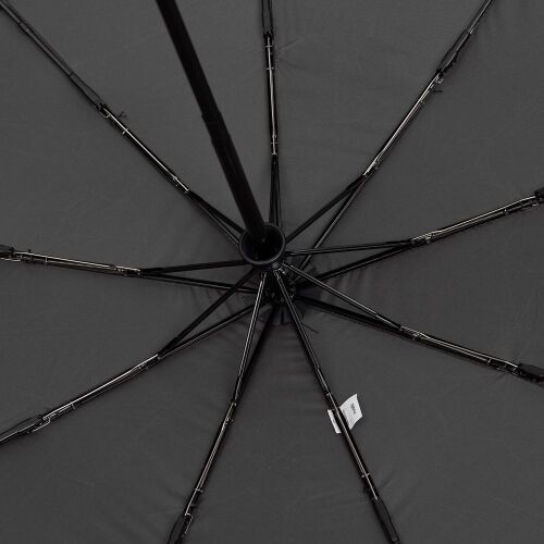 Складной зонт Dome Double с двойным куполом, серый 1