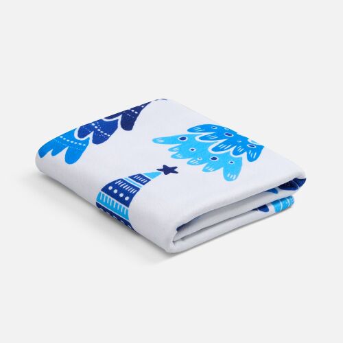 Флисовый плед Imaginario, синий 3