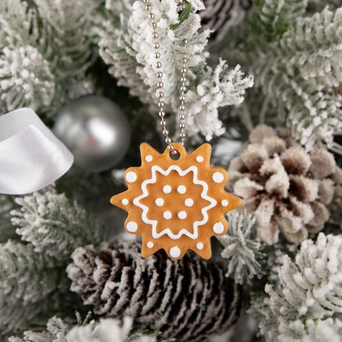 Мини-подвеска «Пряник», 3D-печать на заказ, снежинка 3