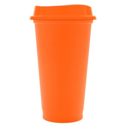 Стакан с крышкой Color Cap, оранжевый 1 Стакан с крышкой Color Cap, оранжевый 1