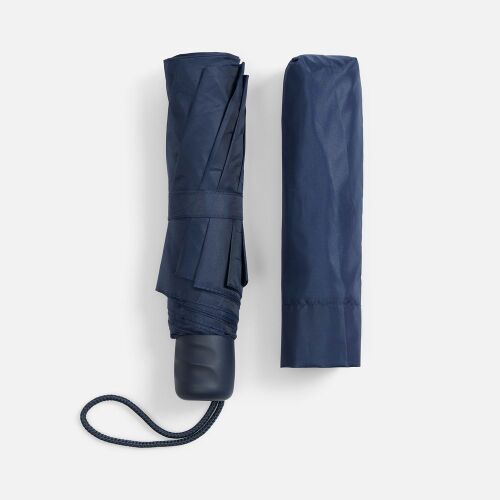 Зонт складной Basic, ver.2, темно-синий 6