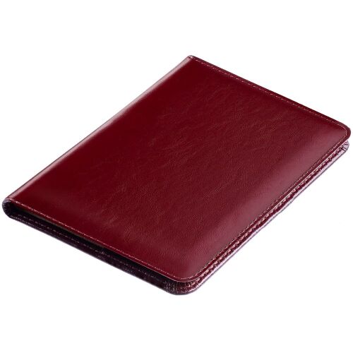 Обложка для паспорта Signature, бордовая 1