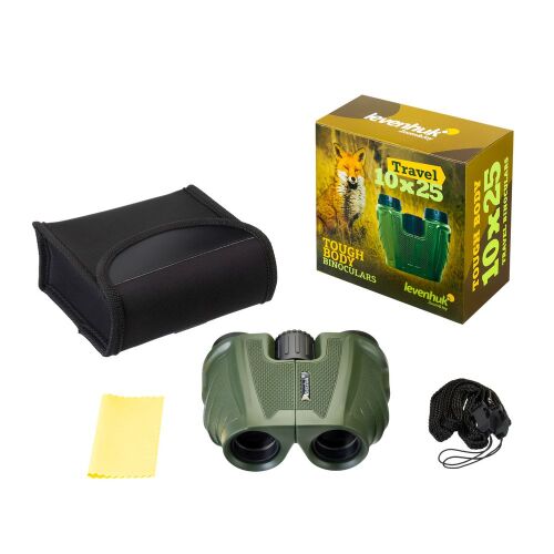 Бинокль Travel 10x, линзы 25 мм 6