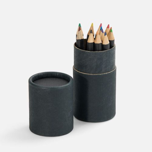 Набор цветных карандашей Pencilvania Tube Plus, черный 2