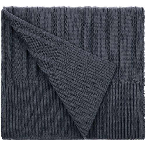 Шарф Knit Beat, серый (графит) 1 Шарф Knit Beat, серый (графит) 1
