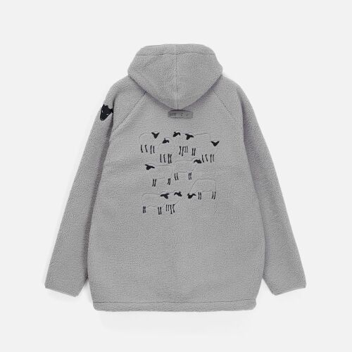 Анорак унисекс Oblako, светло-серый, размер ХL/ХХL 7