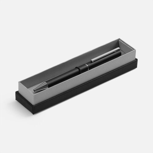 Ручка шариковая Blade Soft Touch в футляре, черная 1 Ручка шариковая Blade Soft Touch в футляре, черная 1