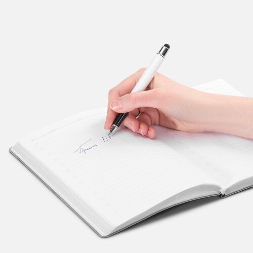 Роллер Scribo со стилусом, матовый белый 6