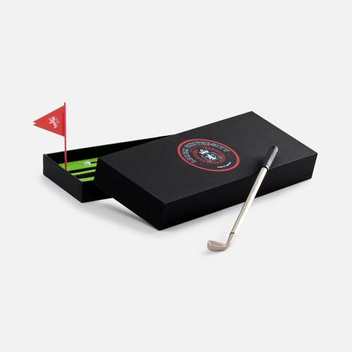 Настольный мини-гольф Golfink, черный с зеленым яблоком 7