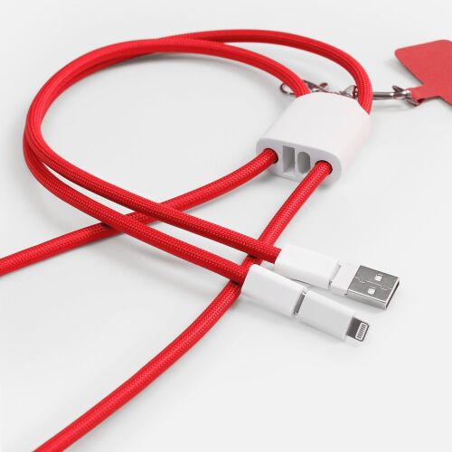 Кабель-ланьярд energyFlex Pro, красный 5