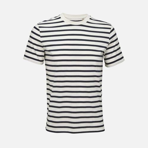 Футболка унисекс Legend, молочно-белая с темно-синим, размер M 1