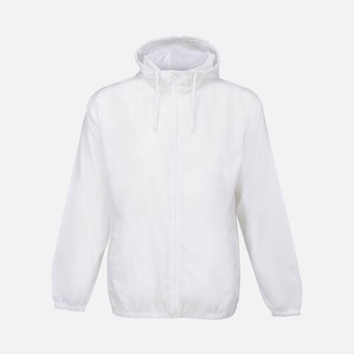 Ветровка унисекс Shield, белая, размер XS 1