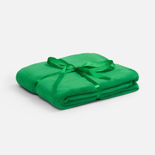 Плед Plush, зеленый