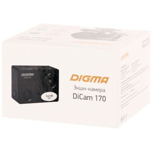 Экшн-камера Digma DiCam 170, черная 7