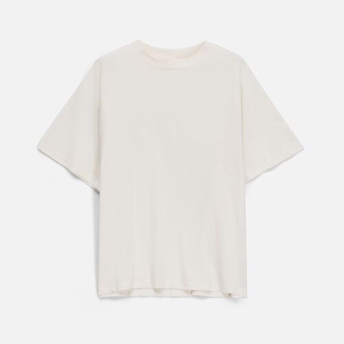 Футболка унисекс T2, молочно-белая, размер M/L 2