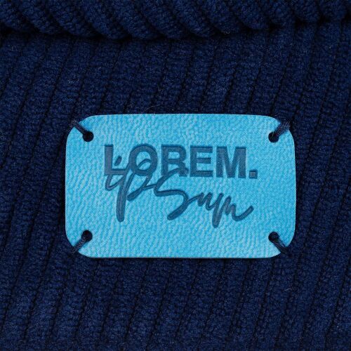 Лейбл Eta Latte, S, голубой 7