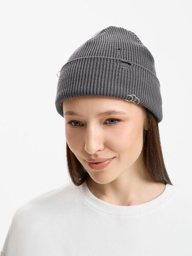 Шапка Ribelle, темно-серая 4