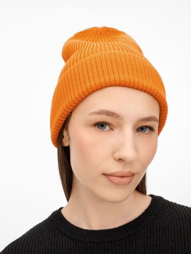 Шапка Nobilis Mono, оранжевая (абрикос) 4