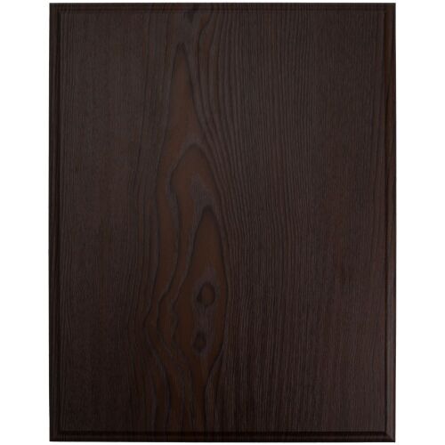 Плакетка Plaque XL, венге с золотистой пластиной 2