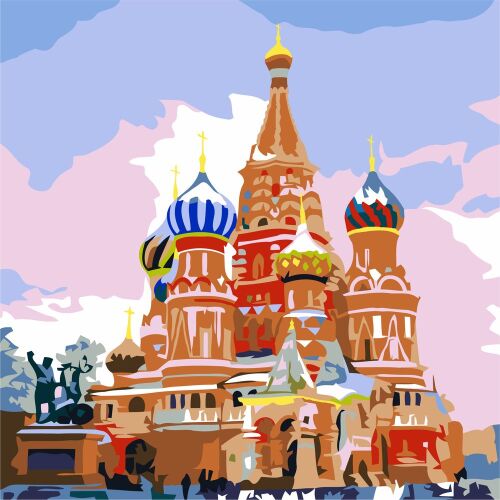 Картины по номерам «Красота России» 5