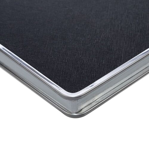 Ежедневник Frame Metal, недатированный, черный 5