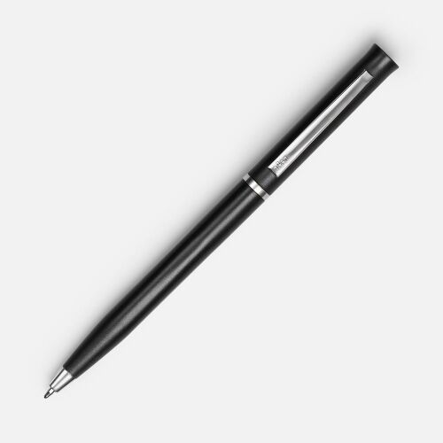 Ручка шариковая Euro Chrome, черная 2 Ручка шариковая Euro Chrome, черная 2