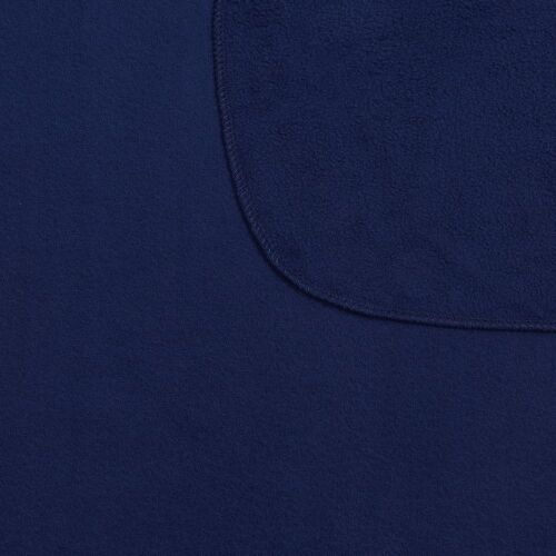 Флисовый плед Warm&Peace, синий 3