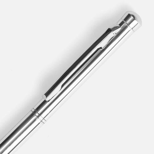 Ручка шариковая Hotel Ferra, серебристая 3