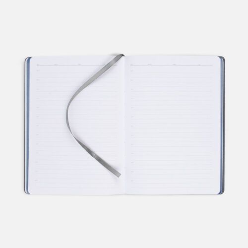 Ежедневник Frame, недатированный,синий с серым 5