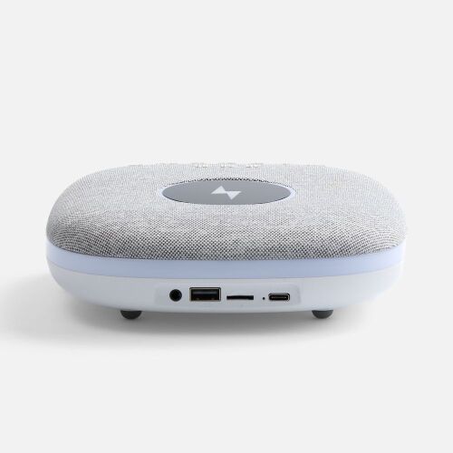 Bluetooth колонка с беспроводной зарядкой и подсветкой Terrafoni 11