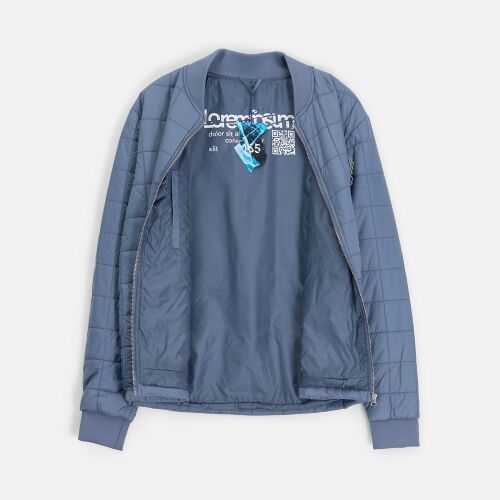 Куртка унисекс Warmbridge, синяя (джинс), размер XXL 6