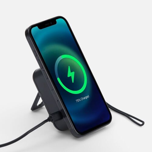 Набор для ухода за гаджетами с беспроводной зарядкой Rules, черн 3