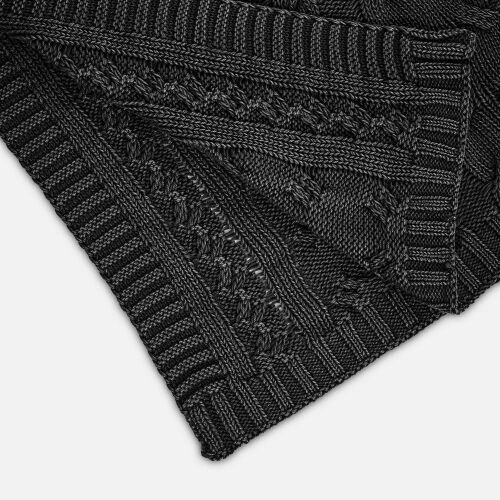 Плед Hygge, темно-серый 4