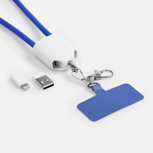 Кабель-ланьярд energyFlex Pro, синий 4