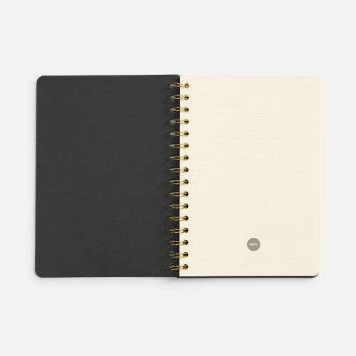 Ежедневник Spiral, недатированный, черный 6